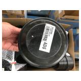 BLACK PLASTIC PLUMBING ITEMS