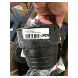 BLACK PLASTIC PLUMBING ITEMS