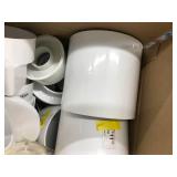 ASSORTED WHITE PVC PLUMBING PARTS