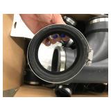 ASSORTED BLACK RUBBER PLUMBING PARTS