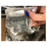 SMALL BOX OF ASSORTED GALVENIZED TEE