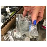 SMALL BOX OF ASSORTED GALVENIZED TEE