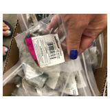 SMALL BOX OF ASSORTED GALVENIZED ITEMS