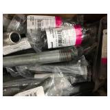 SMALL BOX ASSORTED GALVENIZED ITEMS