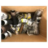 ASSORTED METAL PLUMBING NIPPLES