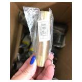 ASSORTED METAL PLUMBING NIPPLES