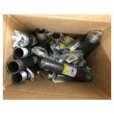 ASSORTED METAL PLUMBING NIPPLES