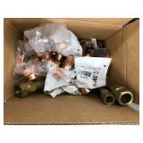 ASSORTED COPPER PLUMBING ITEMS