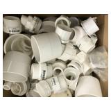 WHITE PVC ASSORTED PARTS