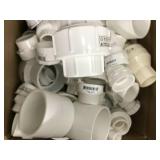 WHITE PVC ASSORTED PARTS