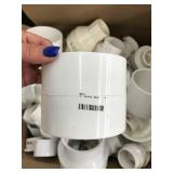 WHITE PVC ASSORTED PARTS