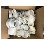WHITE PVC ASSORTED PARTS
