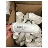 WHITE PVC ASSORTED PARTS