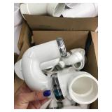 WHITE PVC ASSORTED PARTS