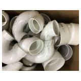 WHITE PVC ASSORTED PARTS