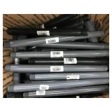 ASSORTED GREY/BLACK PVC PLUMBING ITEMS