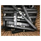 ASSORTED GREY/BLACK PVC PLUMBING ITEMS