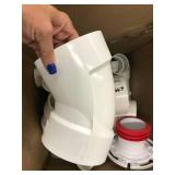 WHITE PVC ASSORTED PARTS