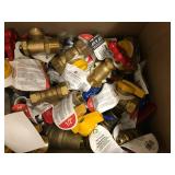 ASSORTED PLUMBING VALVES