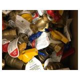 ASSORTED PLUMBING VALVES