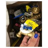ASSORTED PLUMBING SHUT OFF VALVES