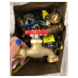 ASSORTED PLUMBING SHUT OFF VALVES
