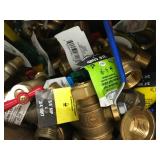 ASSORTED PLUMBING SHUT OFF VALVES