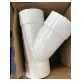 ASSORTED PLUMBING PVC PIECES