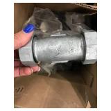 ASSORTED GALVENIZED PLUMBING ITEMS