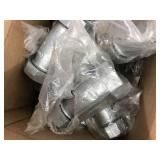 ASSORTED GALVENIZED PLUMBING ITEMS