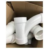 ASSORTED PLUMBING PVC PIECES