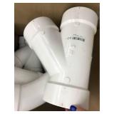 ASSORTED PLUMBING PVC PIECES