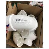 ASSORTED PLUMBING PVC PARTS