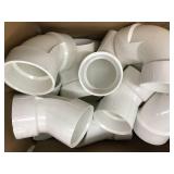 ASSORTED PLUMBING PVC PARTS