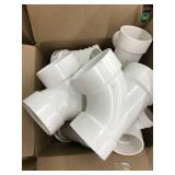 ASSORTED PLUMBING PVC PARTS