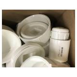 ASSORTED PLUMBING GALVENIZED ITEMS