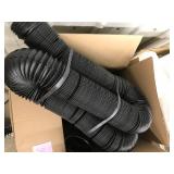 ASSORTED BLACK PLUMBING ITEMS