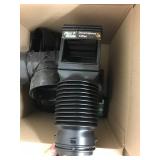 ASSORTED BLACK PLUMBING ITEMS