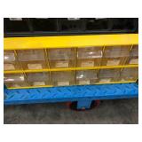 2 CABINETS WITH TRAYS