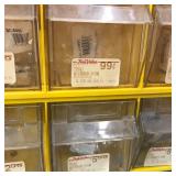 2 CABINETS WITH TRAYS