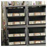 CABINETS WITH STORAGE BINS