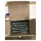 4 PLASTIC CASES WITH GRADE 5 BOLTS