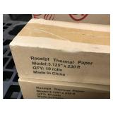 2 CASES THERMAL PAPER