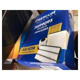 LARGE BOX OF ASSORTED CAR PARTS