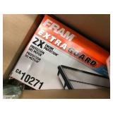 BOX OF ASSORTED CAR/VEHICLE PARTS