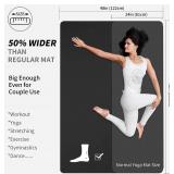 CAMBIVO Large Yoga Mat (6