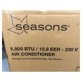 SEASONS 8,800 BTU / 12.8 EER - 230V Air Conditioner