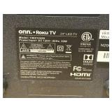 ONN. 24” Class HD (720P) LED Roku Smart TV (100012590)