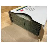 3M Green Corps Stikit Sheet, 02232, 2-3/4 in x 16 1/2 in, 36+ Grade, Pack of 100 Production Sheets, for Coating Removal, Metal Surfaces, Auto Sanding (081523166)