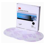 3M Lot of 11 Cartons of- Hookit Red Finishing Film Abrasive Disc 260L, 01184, 6 in, P1500, 25 discs per carton